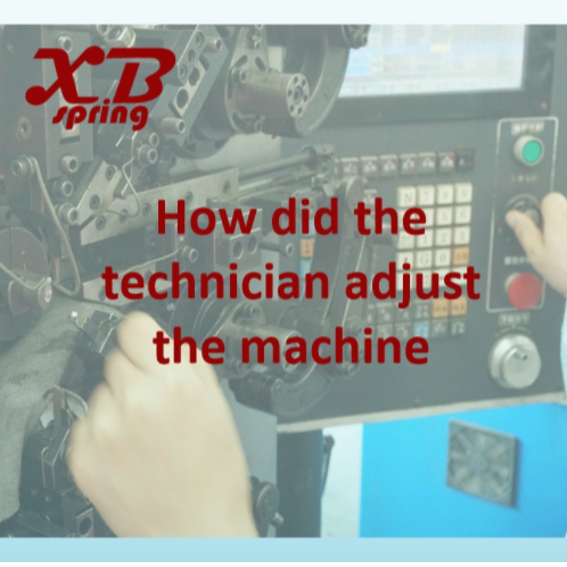 Hoe heeft de technicus de machine aangepast?